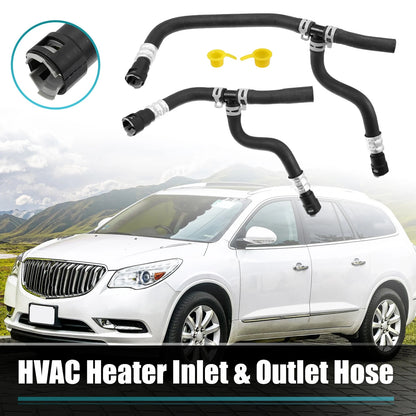 Heater Hose Assembly Set for Chevrolet Traverse and GMC Acadia