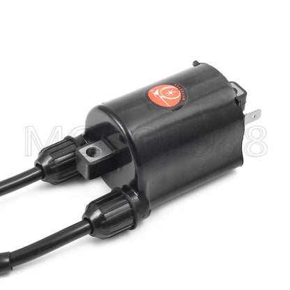 2×Ignition Coil W/ Ignition Coil Wire Cap for HONDA VTX1300 VTX1300R (2005–2009)