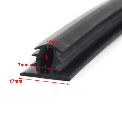 1.6m Rubber Push Seal Strip for Dashboard Windshield Noise Insulation (All Years)