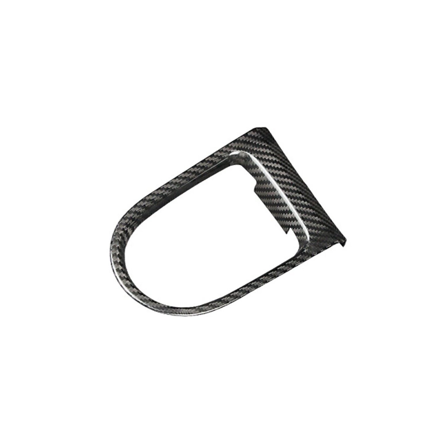 1x Carbon Fiber Gear Shift Panel Cover for Ford Mustang (2015-2023)