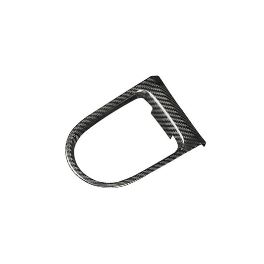 1x Carbon Fiber Gear Shift Panel Cover for Ford Mustang (2015-2023)