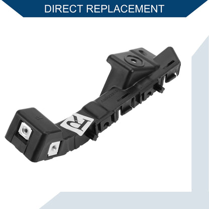 1 x Right Front Bumper Support Bracket ABS Black for Chevy Malibu (2016-2022)