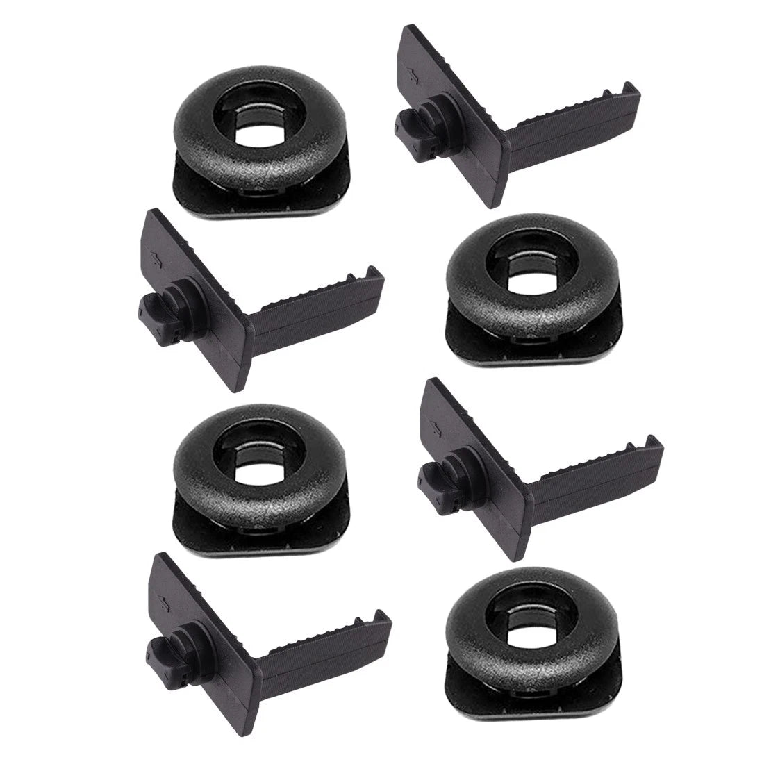 4 x Car Mount Floor Mats & Anti-Slip Mounting Clips for Honda Acura
