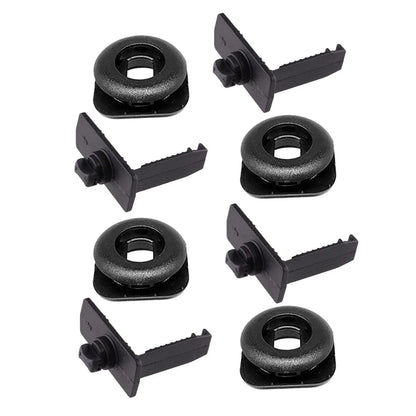 4 x Car Mount Floor Mats & Anti-Slip Mounting Clips for Honda Acura