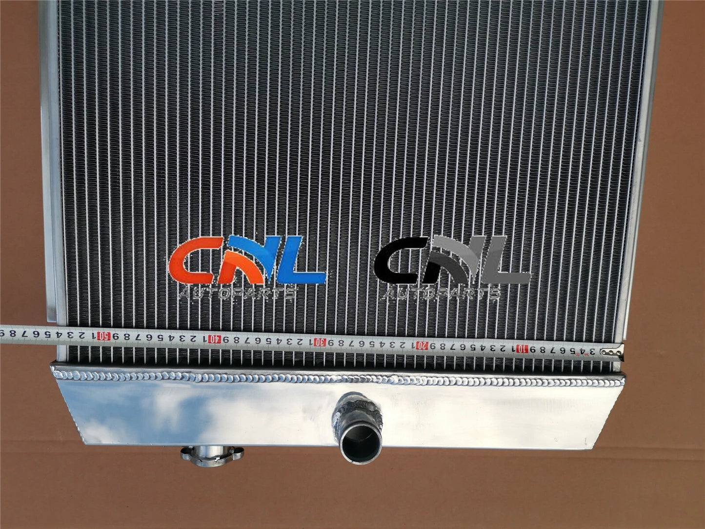 3 Row Aluminum Radiator for Chevy Bel Air V8 Engine (1955-1957)