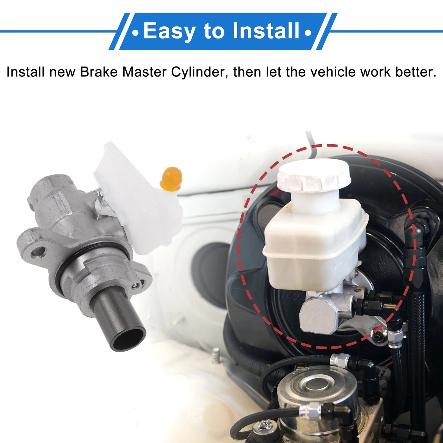 Brake Master Cylinder w/ Reservoir for Honda CR-V (2020-2021)
