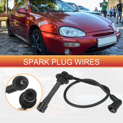 4pcs Spark Plug Wire Ignition Coil Cable for Mazda Miata (1990-1997)