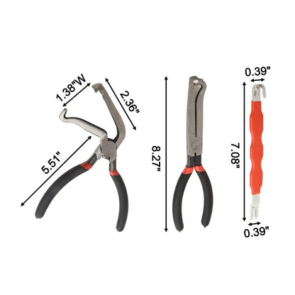 Electrical Disconnect Pliers / 3PC / Wiring Tool Set for Technicians