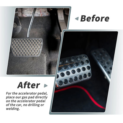 2 x Auto Foot Pedal Pads Covers for Jeep Grand Cherokee (2022-2025) Blue