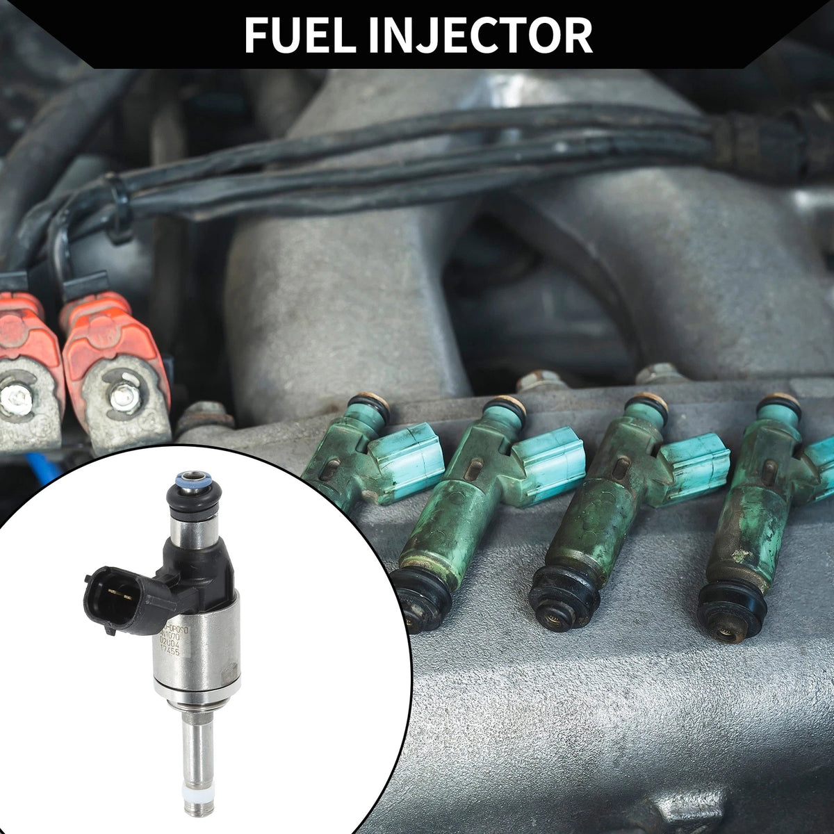Fuel Injector for Toyota Avalon 2019-2021 3.5L Black 1 x Unit
