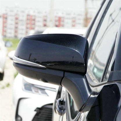 Glossy Black Right Side Mirror Cover for Toyota RAV4 (2019-2023)