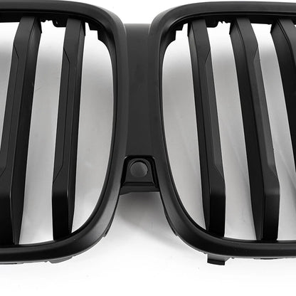Matte Black Front Kidney Grille Cover for BMW G05 LCI X5 (2023-2024)