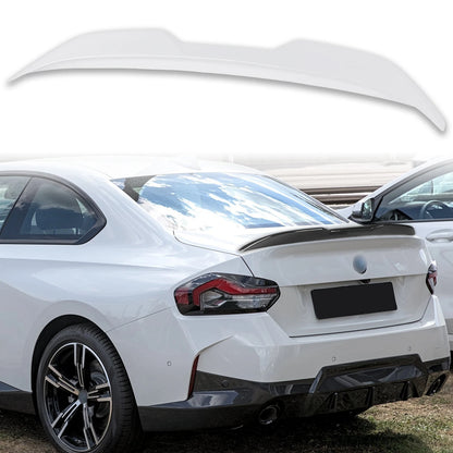 ABS Boot Spoiler for BMW 2 Series G42 Mineral White (2022-2023)