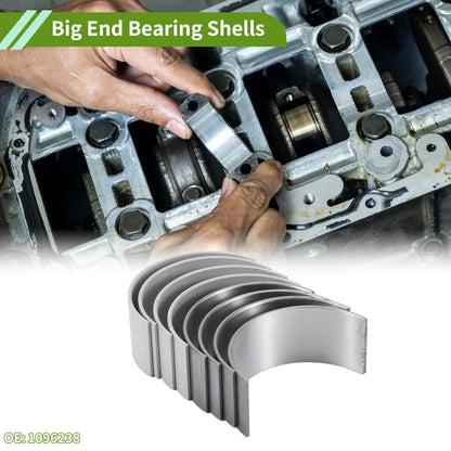 8 x Big End Bearings Shells for Ford Transit, Mondeo, Land Rover Defender