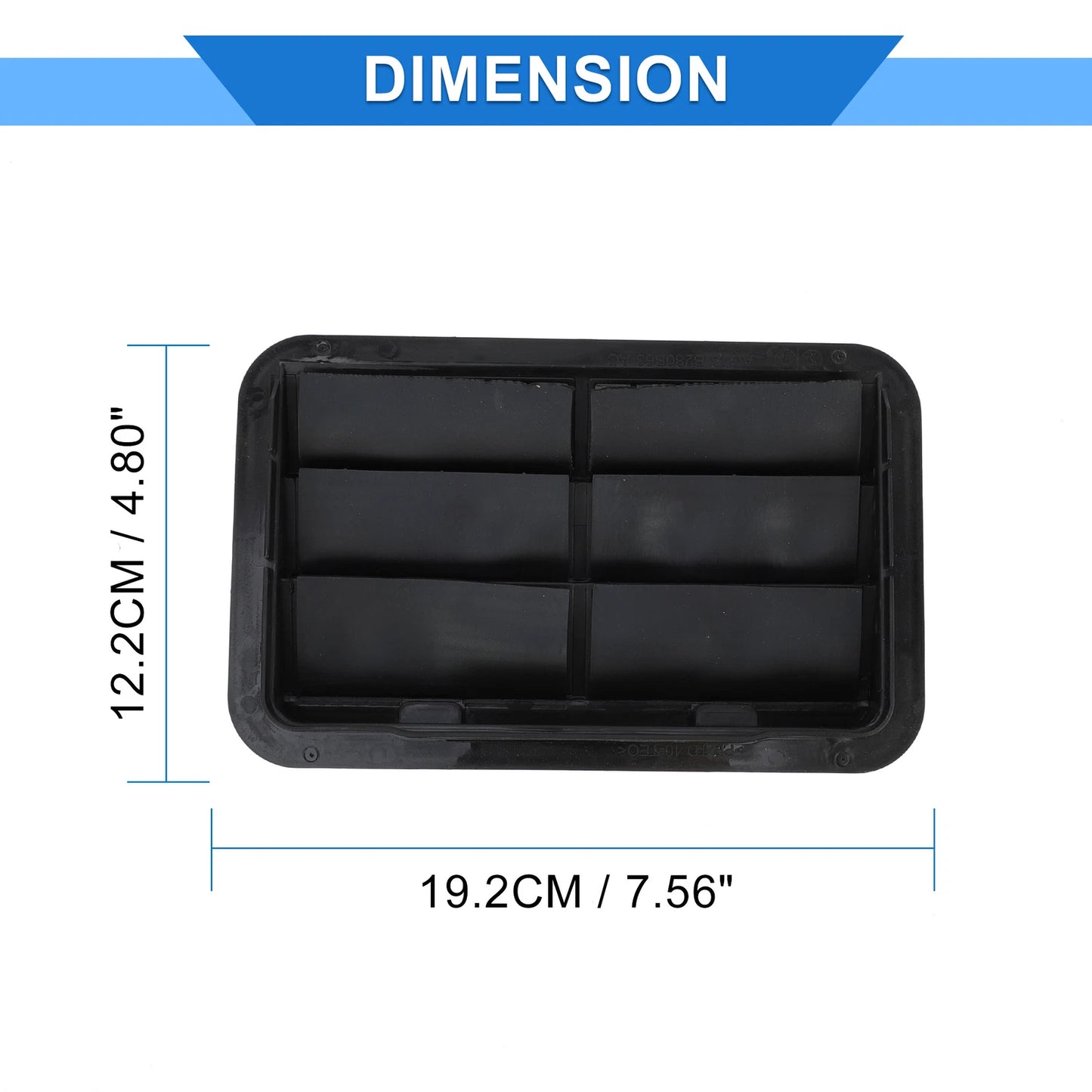 A/C Outlet Air Vent Panel for Ford Fusion (2013-2020) Black