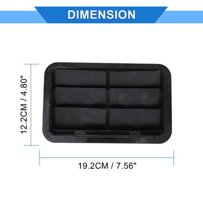 A/C Outlet Air Vent Panel for Ford Fusion (2013-2020) Black