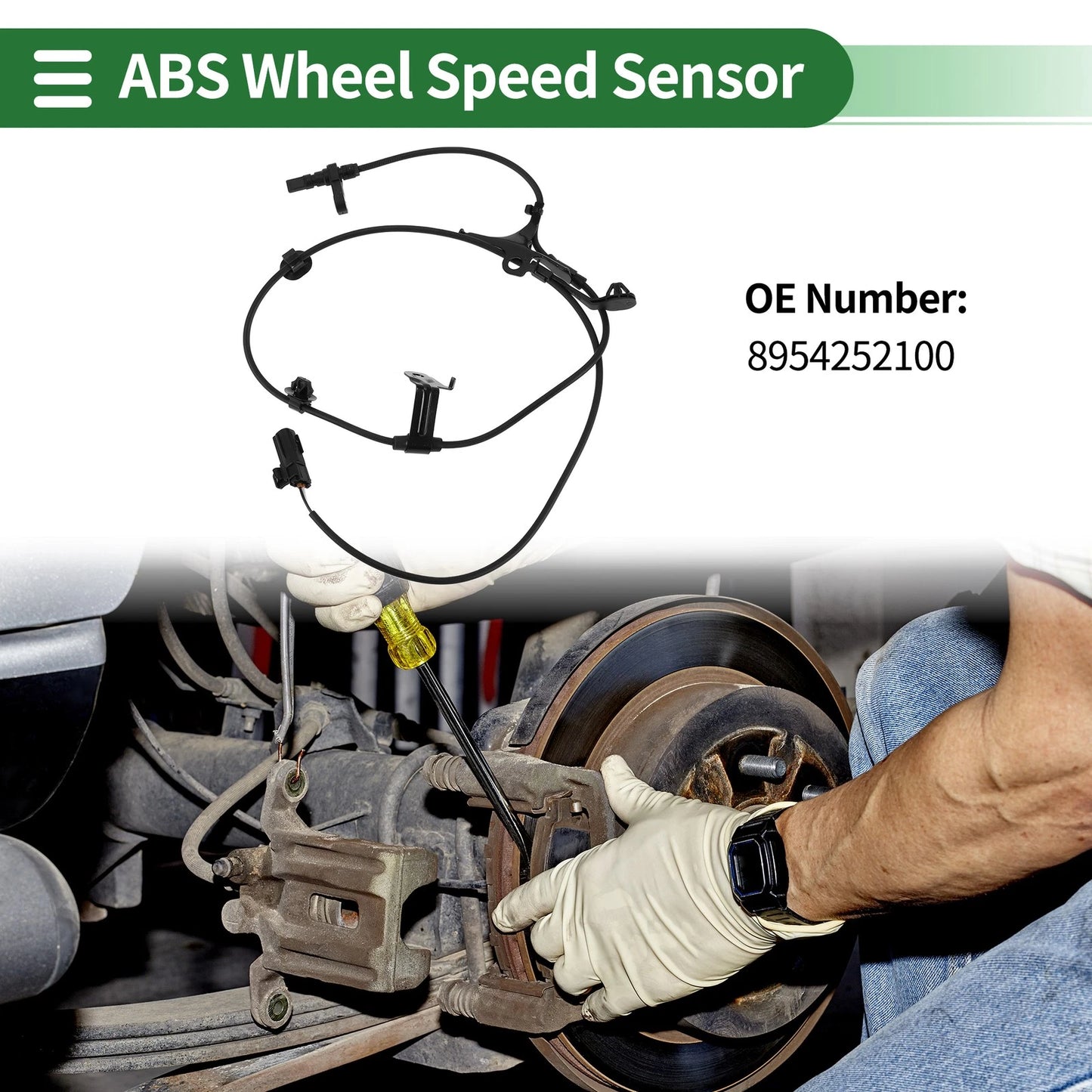 ABS Wheel Speed Sensor / Front Right for Toyota Prius C (2012–2019)