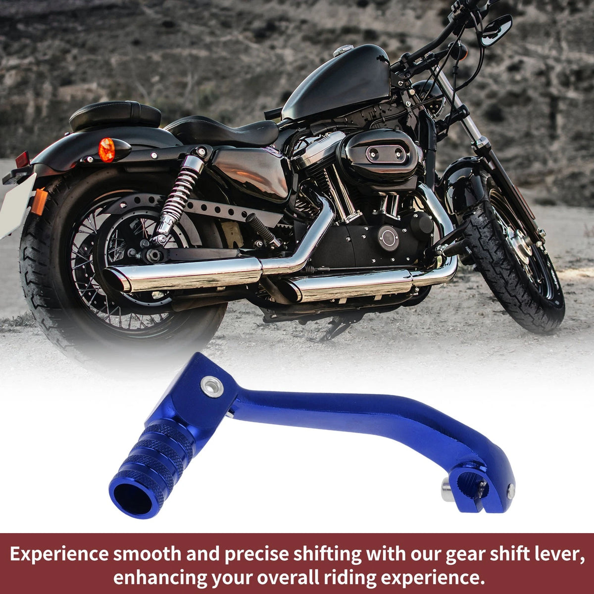 Blue Folding Motorcycle Gear Shifter Lever for Honda CRF70 (2007-2023)