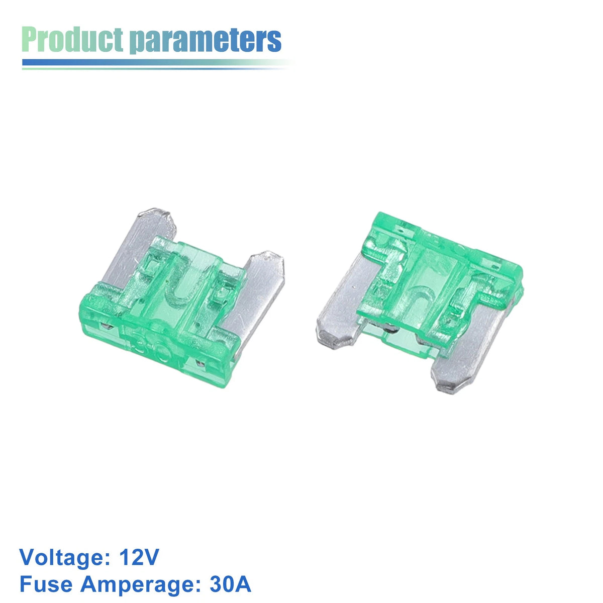 5 x Car Fuse Tap & Circuit Adapters with 30A Mini Blade Fuses