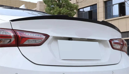 M4 Style Rear Spoiler Wing Lip Glossy Black for Chevy Malibu (2016-2024)
