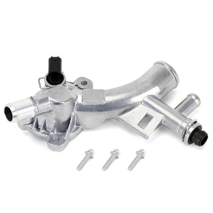 Aluminum Water Outlet Thermostat Housing for Chevy Cruze Sonic Trax Encore (2011-2021)