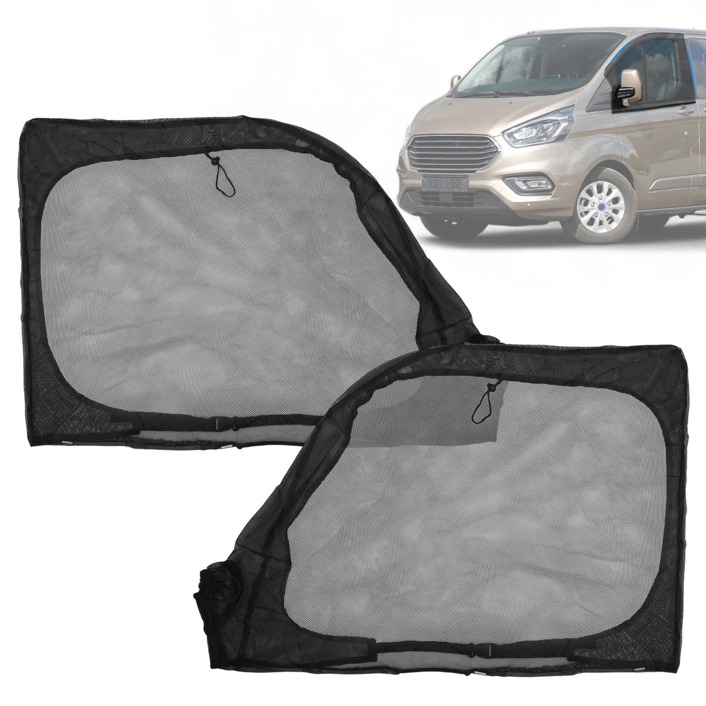 Magnetic Mosquito Screen 47x31in for Ford Transit Connect (2002-2025)