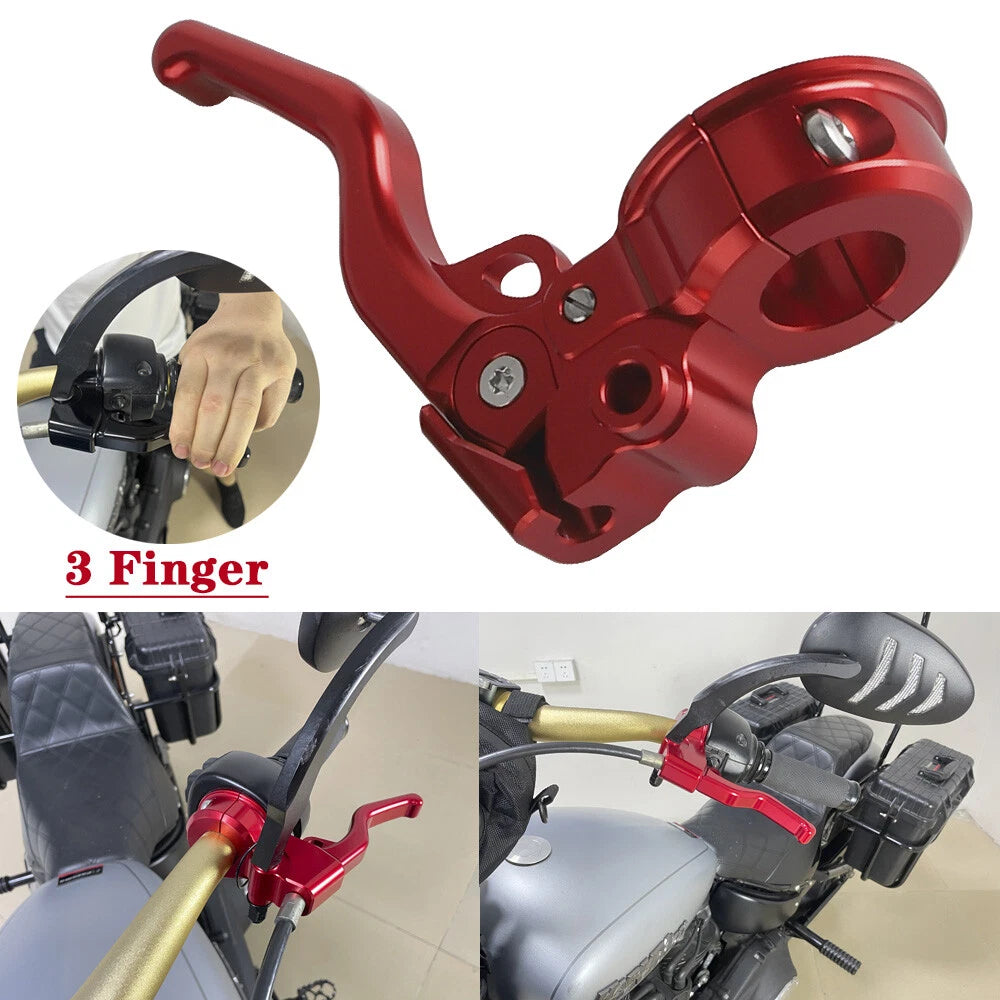 Red Clutch & Brake Lever Handlebar Assembly for Harley Softail Sport Glide (2018-2023)