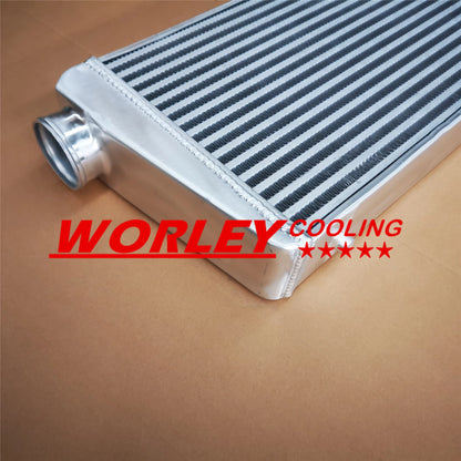 600x300x76mm Universal Front Mount Alloy Intercooler