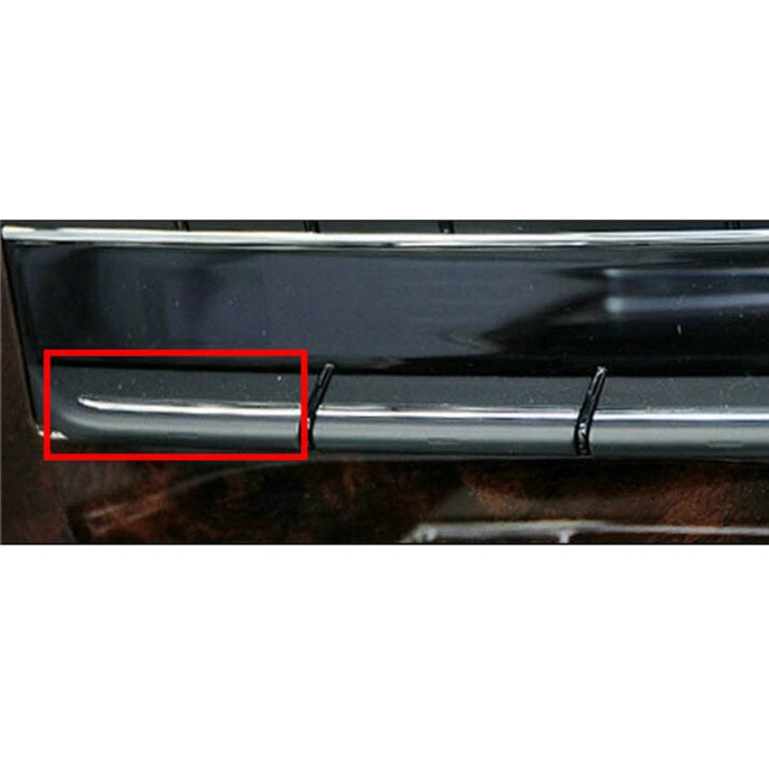 A/C Temp Switch Button Strip Decor for Mercedes W212 (2010-2016)