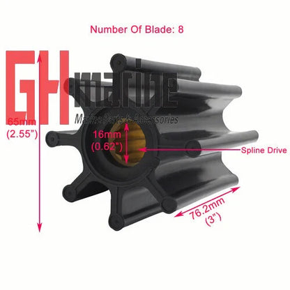 Flexible Impeller for AIFO IVECO 8280 M / 8281 SRM M37.10 Inboard (N/A)