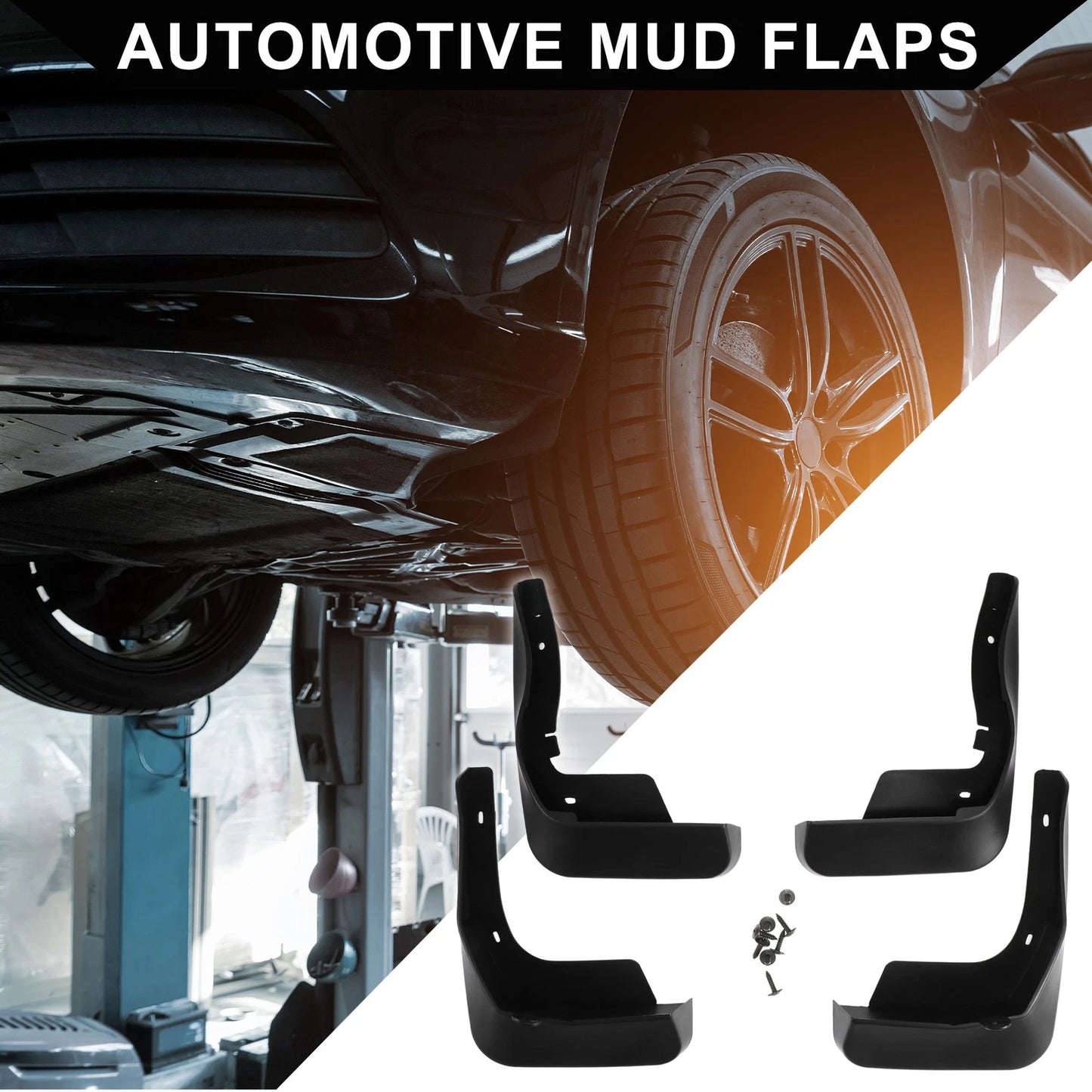 Mud Flap Splash Guards for Peugeot 308 (2012-2015)