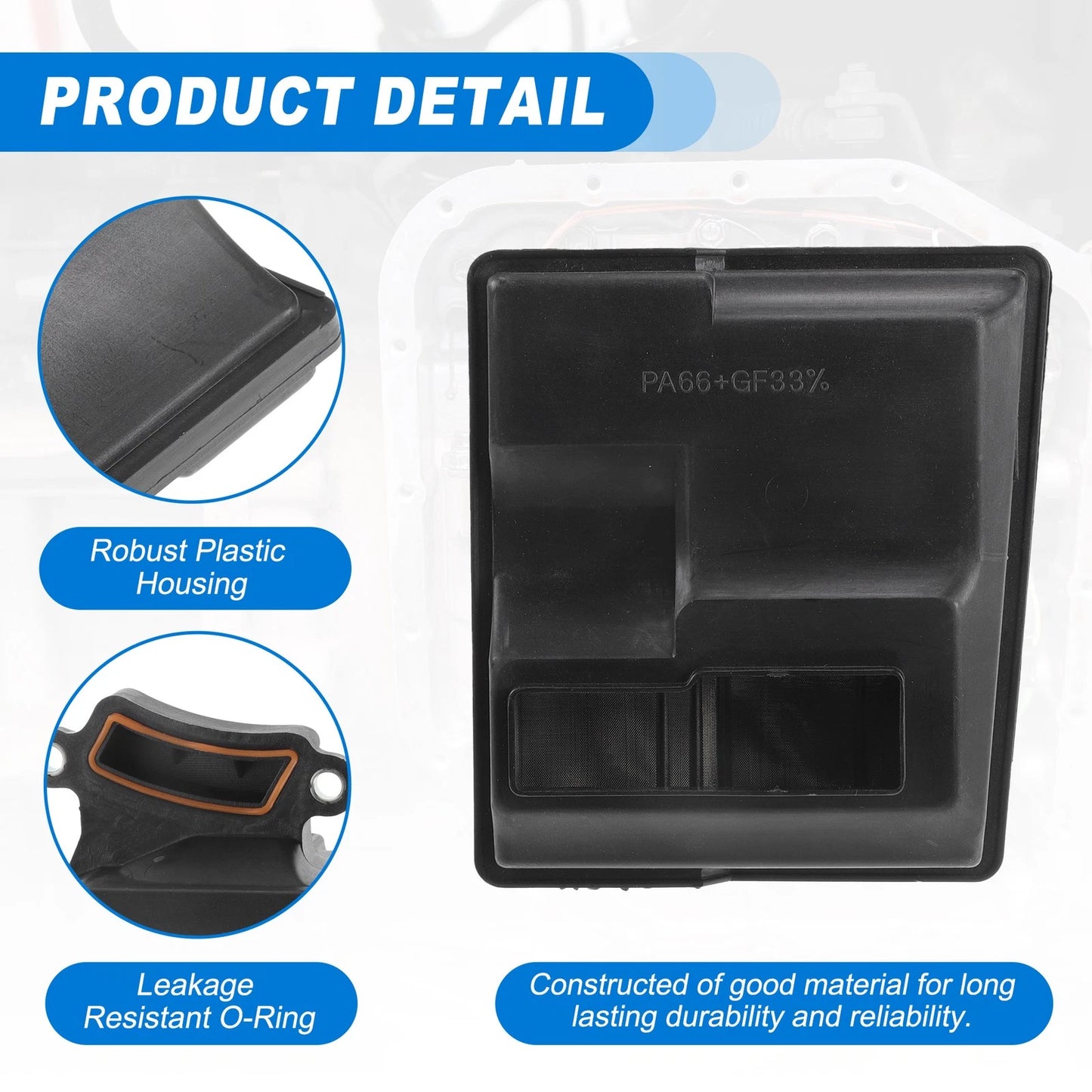 Transmission Fluid Filter Oil Pan for Volvo S60 (2011-2014)