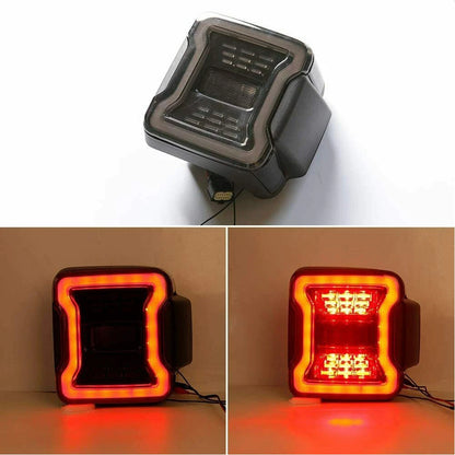 Smoked LED Tail Light Assembly  for Jeep Wrangler JL JLU (2018-2021)