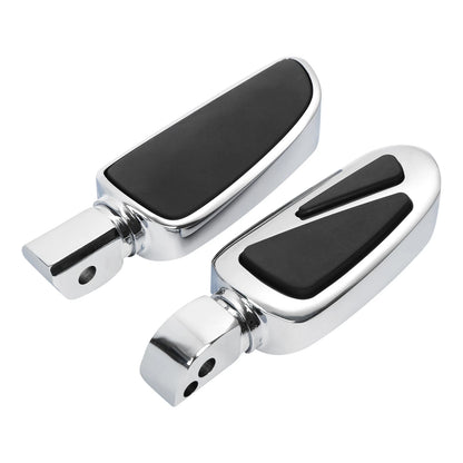 Chrome Rider Driver & Passenger Footpegs for Harley Low Rider (2018-2025)