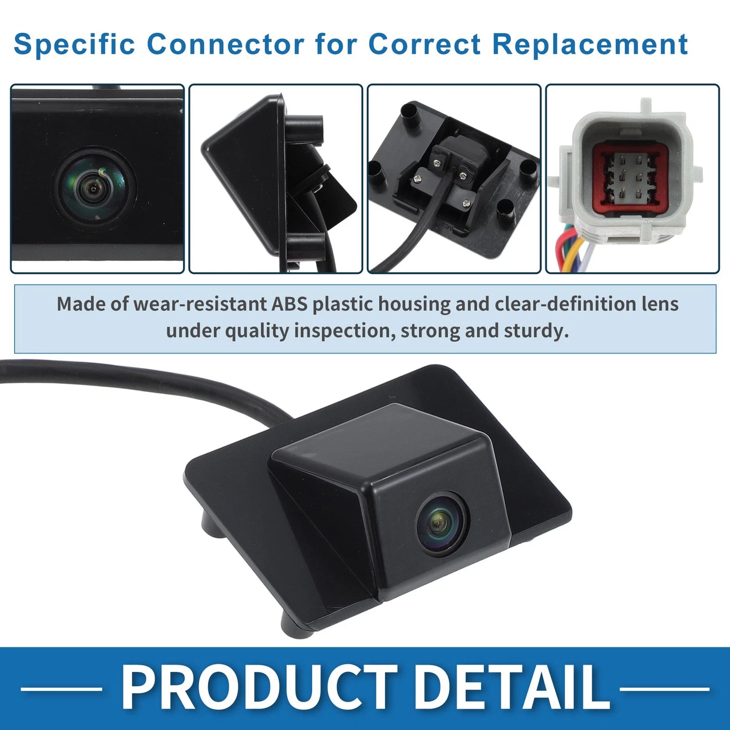 Rear View Camera for Chevy Tahoe Suburban 1500 2500, GMC Yukon XL (2009-2014)