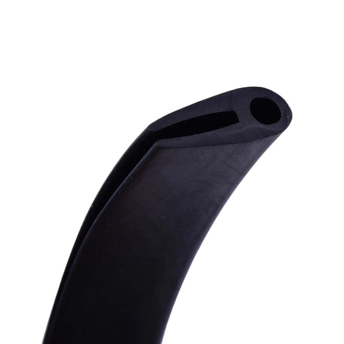 5M U-Style Rubber Seal Strip for Car SUV Door Window Edge Weatherstrip Black