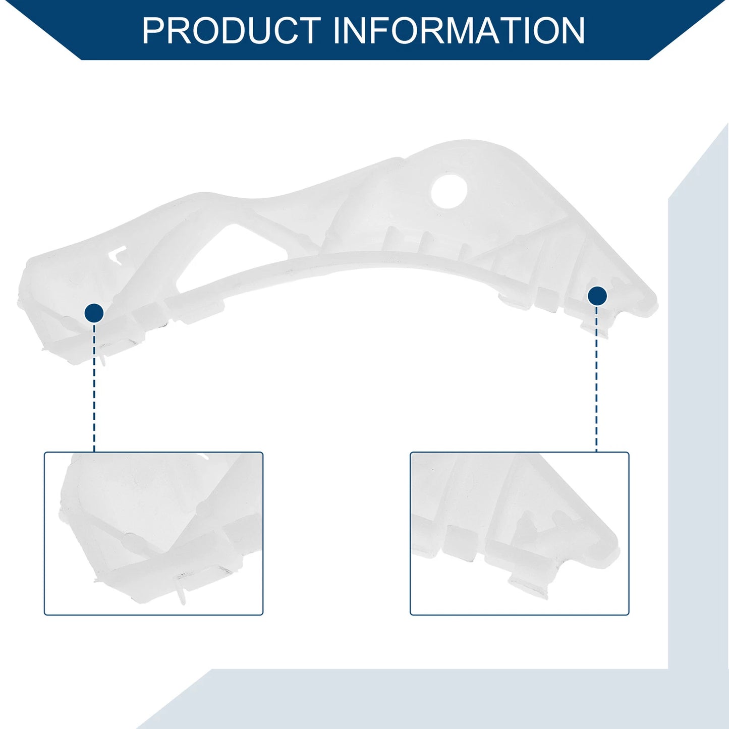 Left Front Bumper Support Bracket for Mazda 6 (2003-2008)