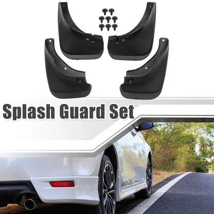 2 x Mud Flaps Splash Guards Front & Rear for Toyota Corolla (1993–1997)