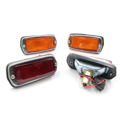Red Amber Side Marker Lights for Datsun 510 Sunny 120Y B210 240Z 1968-1978