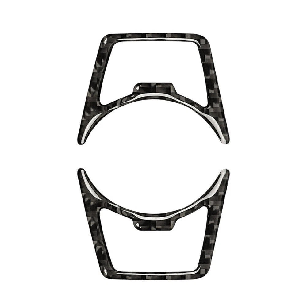 Carbon Fiber Headlight Switch Trim Sticker for Ford F150, Mustang, Explorer (2014-2023)