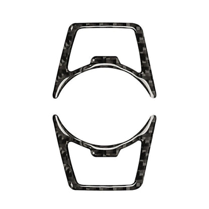 Carbon Fiber Headlight Switch Trim Sticker for Ford F150, Mustang, Explorer (2014-2023)