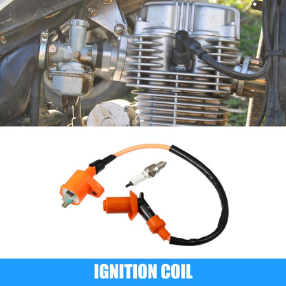 Ignition Coil Spark Plug for GY6 Chinese 50cc 125cc
