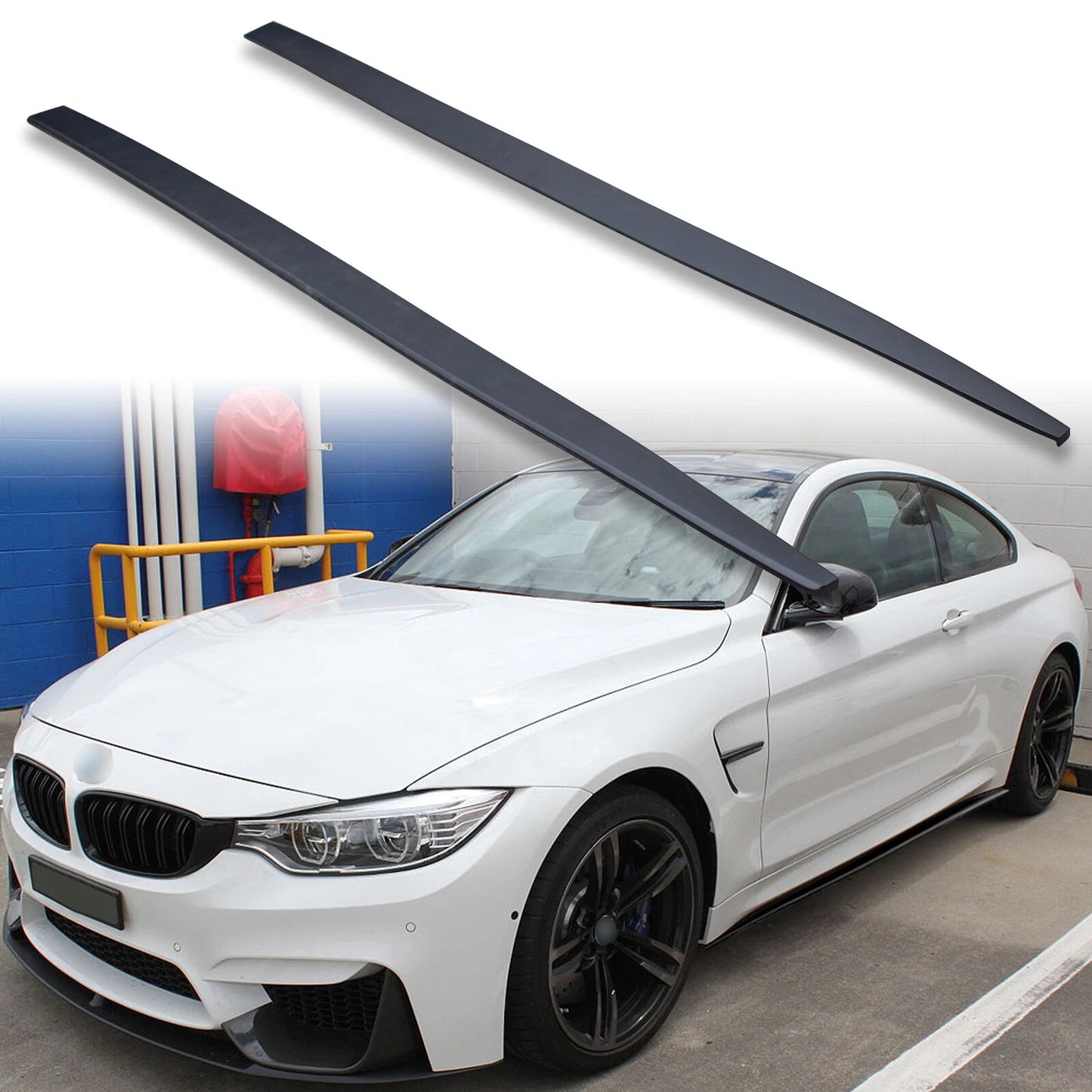 Side Skirt Extensions for BMW M4 F82 F83 (2014-2020)