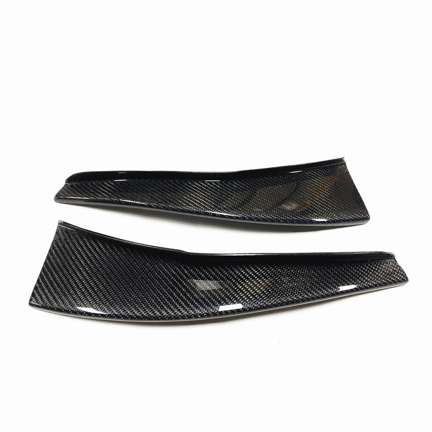 Front Side Fins Splitter Canards for BMW E90 E92 M3 (2007-2013) Carbon Fiber