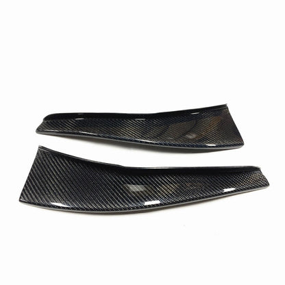 Front Side Fins Splitter Canards for BMW E90 E92 M3 (2007-2013) Carbon Fiber