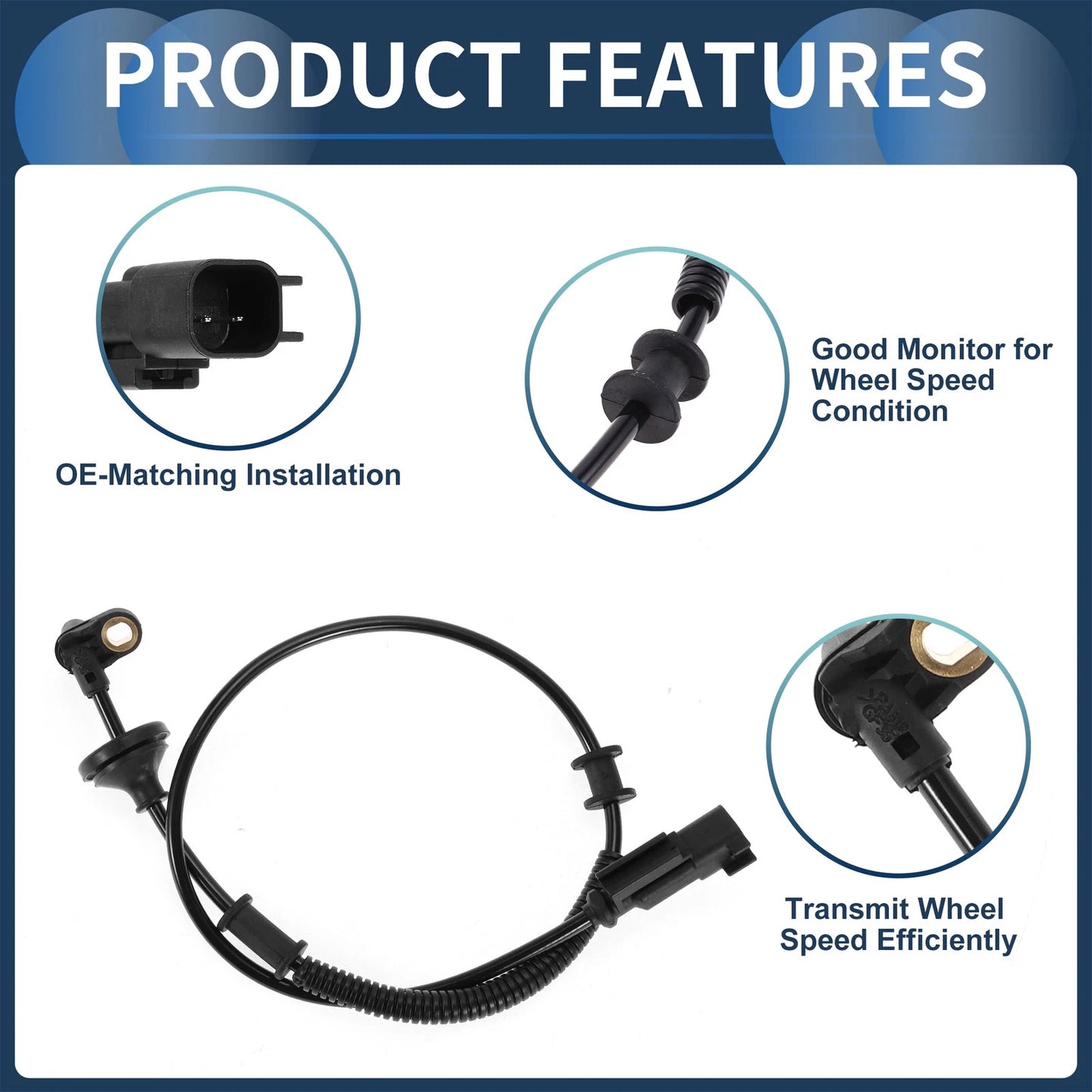 ABS Wheel Speed Sensor for Ford Expedition (2011-2017)