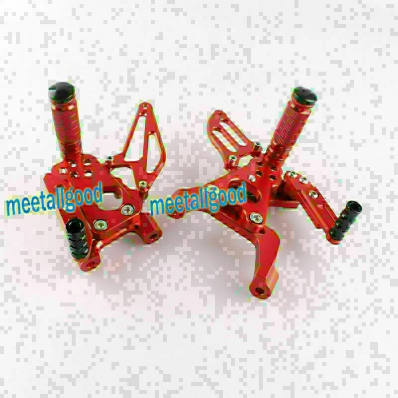 Adjustable Racing Footpegs for DUCATI 1199 (2012-2014) - Red Rear Set