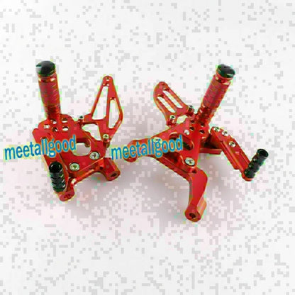 Adjustable Racing Footpegs for DUCATI 1199 (2012-2014) - Red Rear Set
