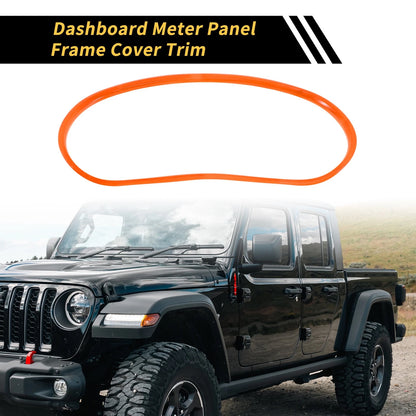 Dashboard Meter Panel Frame Cover for Jeep Wrangler JK JKU (2011-2017)