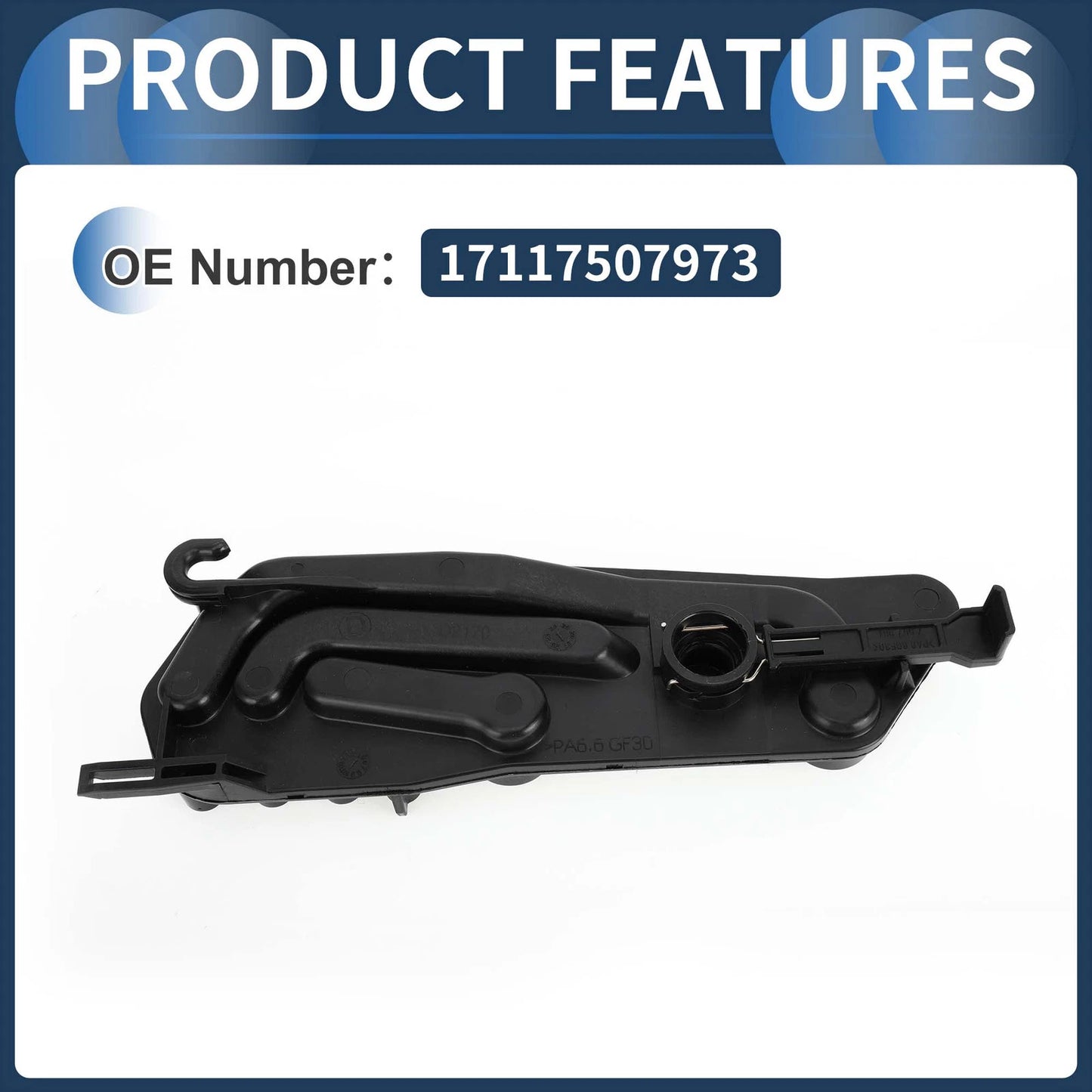 Radiator Coolant Tank Mounting Plate for BMW E60 530i (2004-2010)